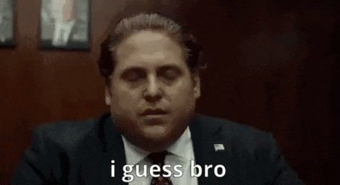 Man In Suit Saying I Guess Bro GIF
