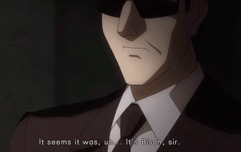 Man in Suit Saying It's Bison Sir