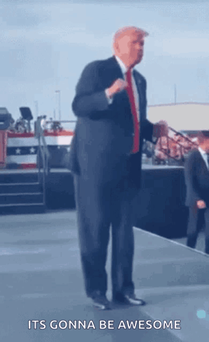 Man In Suit Saying It's Gonna Be Awesome GIF