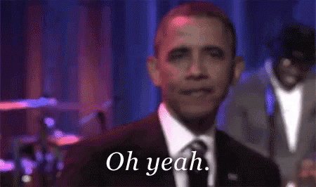 Man In Suit Saying Oh Yeah GIF