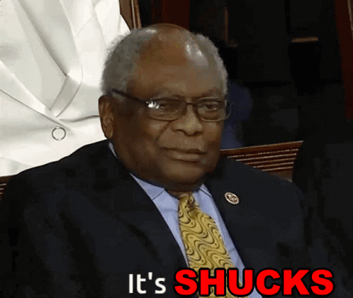 Man in Suit Saying Shucks