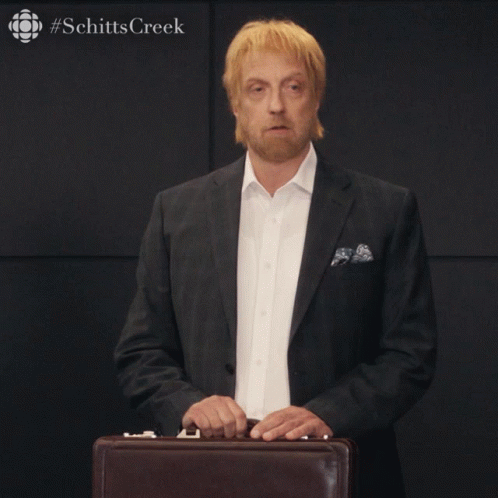 Man In Suit Saying The Man's A Legend GIF
