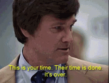 Man in Suit Saying This Is Your Time