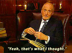 Man in Suit Saying Yeah That's What I Thought