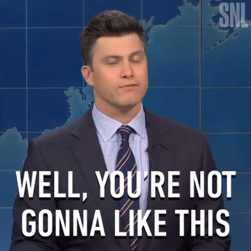 Man In Suit Saying You're Not Gonna Like This GIF