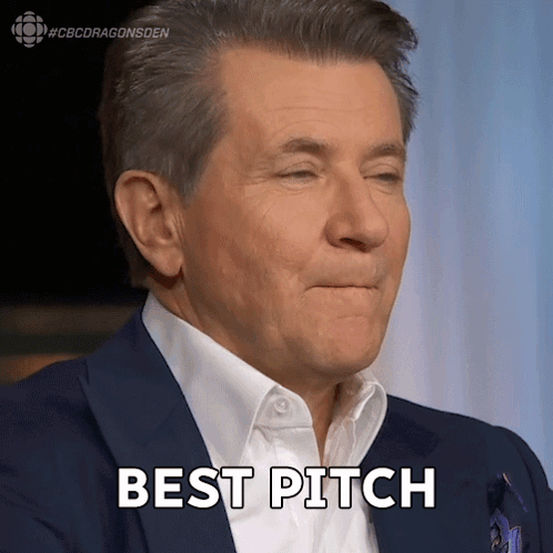 Man In Suit Says Best Pitch GIF