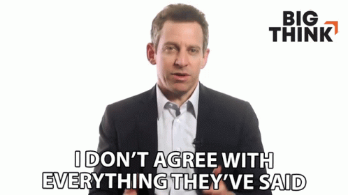 Man in Suit Says I Don't Agree With Everything