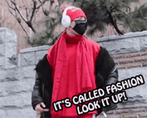 Man in Suit Says It's Called Style People