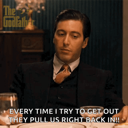 Man in Suit Says Pull Us Right Back In