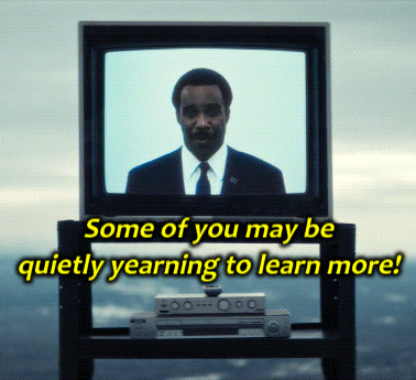 Man in Suit Says Quietly Learning to Learn More