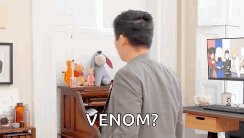 Man in Suit Says Venom