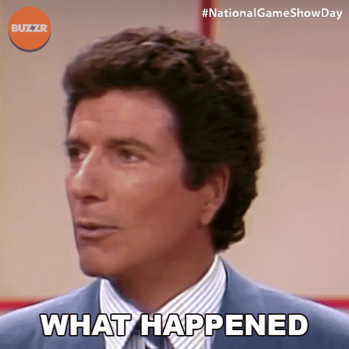 Man In Suit Says What Happened GIF
