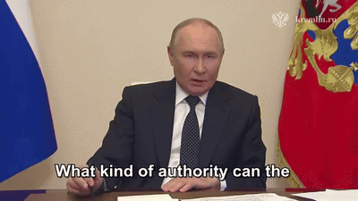 Man In Suit Says What Kind Of Authority Can The Kremlin.ru