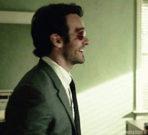 Man in Suit Smiling