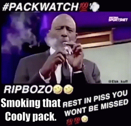 Man In Suit Smoking Cigarette At Microphone #Packwatch GIF