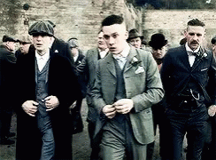 Man In Suit Talking To Another Man GIF