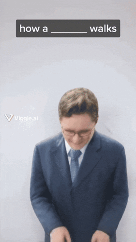 Man in Suit Tie How a Walks