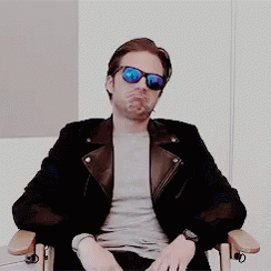 Man in Suit Tie Sunglasses Where Are You