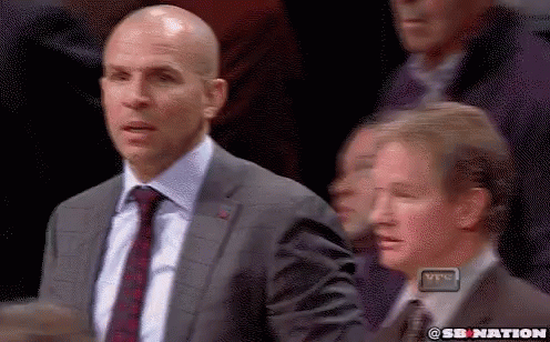 Man In Suit Watching SB Nation Basketball Game GIF