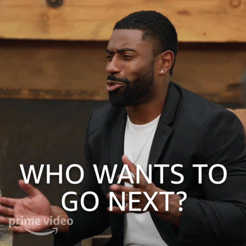 Man In Suit Who Wants To Go Next Prime Video GIF