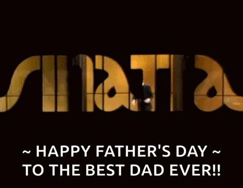Man in Suit with Happy Father's Day Best Dad Ever Sign