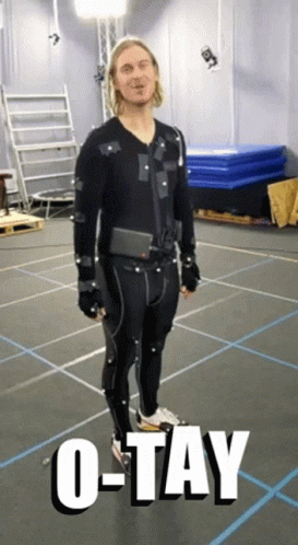 Man In Suit With O-Tay GIF