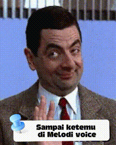 Man in Suit With Sampai Ketemu Di Melodi Voice Pin