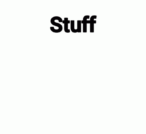 Man In Suit With Stuff Above Crowd GIF