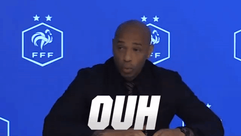 Man in Suit with Word Question