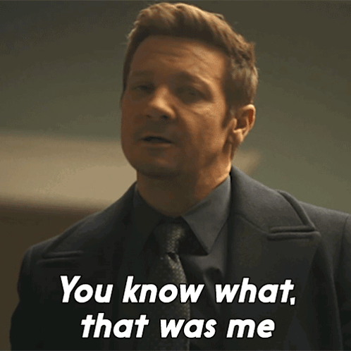 Man In Suit You Know What That Was Me GIF