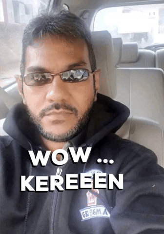 Man in Sunglasses and Black Hoodie Wow Kereeen