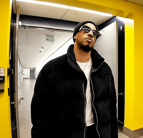 Man In Sunglasses And Black Jacket GIF