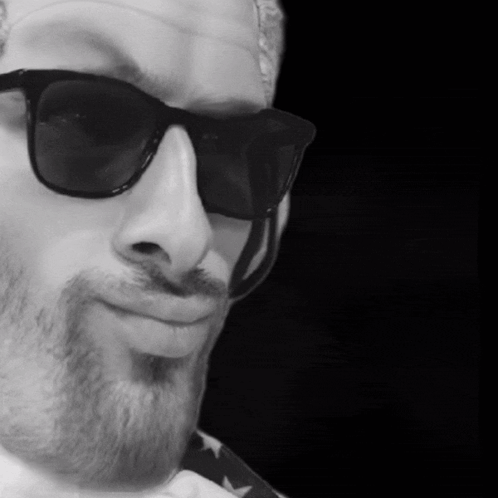 Man In Sunglasses And Bow Tie GIF