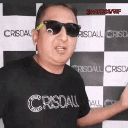 Man in Sunglasses and Crisdale Shirt
