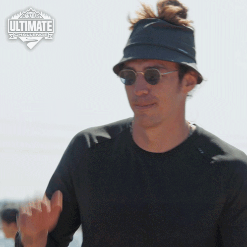 Man in Sunglasses and Hat Canada's Ultimate Challenge