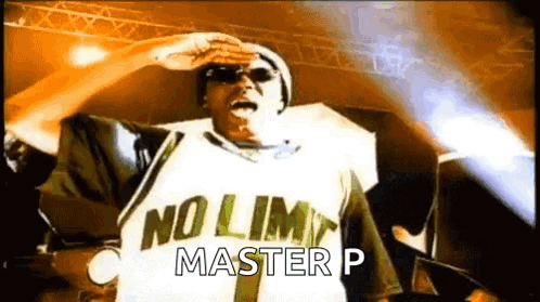 Man In Sunglasses And No Limit Jersey GIF