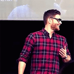 Man In Sunglasses And Plaid Shirt GIF