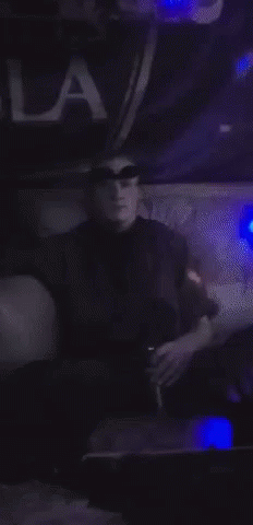 Man In Sunglasses Holding Beer Deal With It GIF