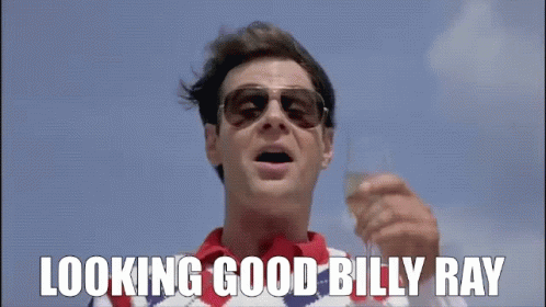 Man in Sunglasses Holding Champagne Looking Good Billy Ray