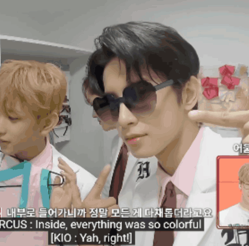 Man in Sunglasses Says Everything Was Colorful