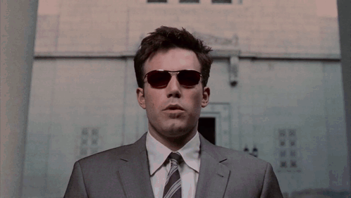 Man In Sunglasses Serious Look GIF