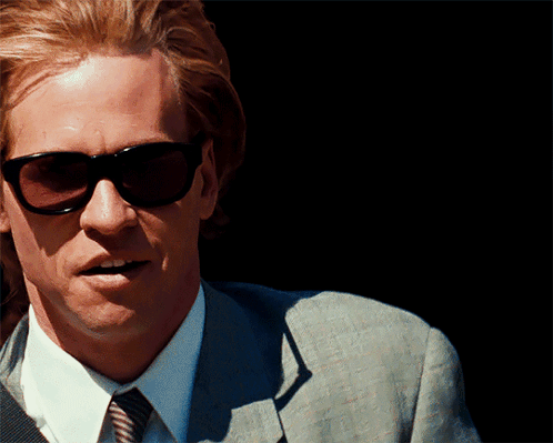 Man in Sunglasses Suit and Tie