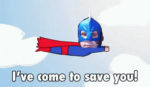Man in Superhero Costume Flying