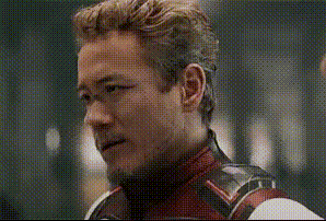 Man in Superhero Costume Looking