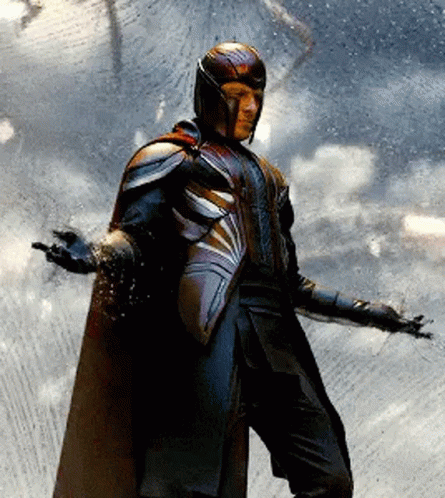 Man in Superhero Costume Standing in Rain