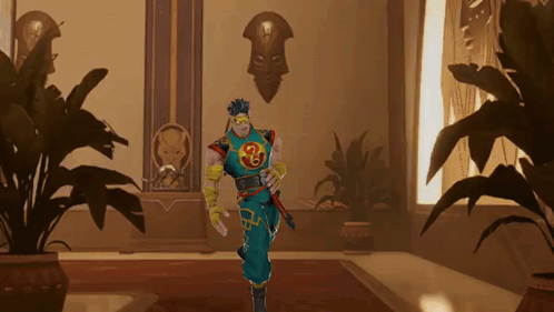 Man in Superhero Costume with G