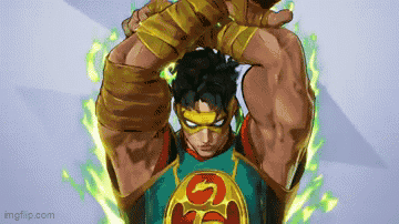 Man in Superhero Costume with S