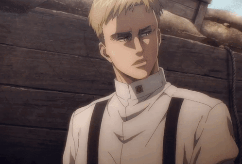 Man in Suspenders and White Shirt