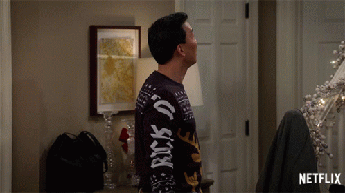 Man in Sweater Saying Rick