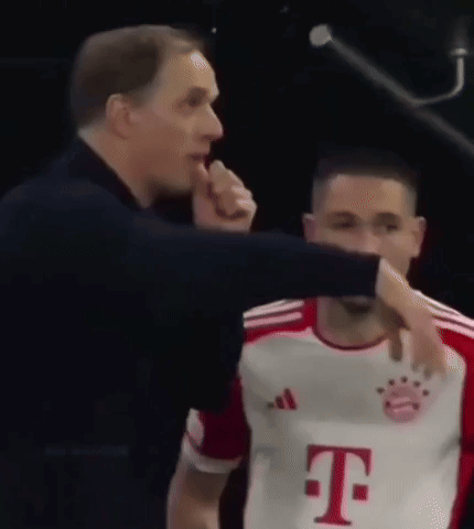 Man In T-Mobile Jersey Talking To Another Man GIF